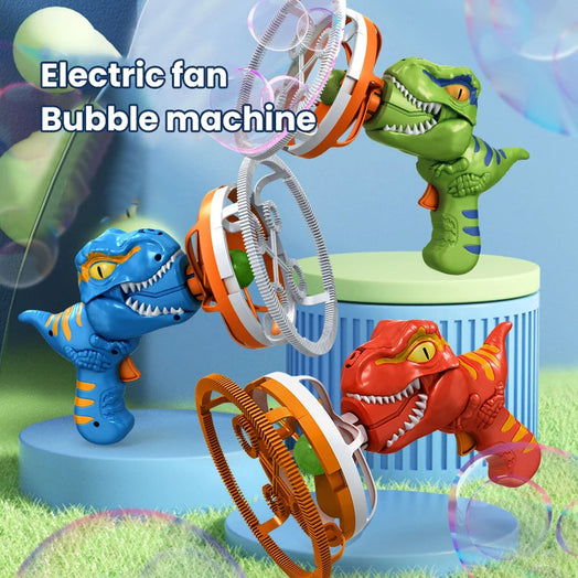 Fan Dinosaur Bubble Machine