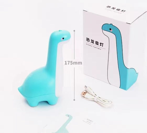 Cute Dinosaur Night Light – Eye Protection & Timer Bedside Lamp